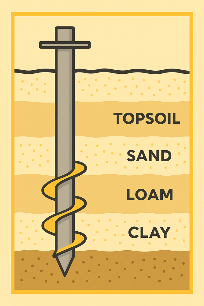 services screw piles cutaway